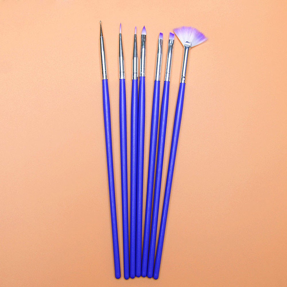 Bộ 7 cọ làm móng nghệ thuật