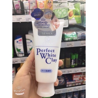 Sữa Rửa Mặt trắng da Senka Perfect White Clay 120g