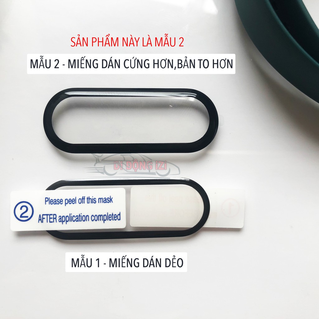 Bộ Miếng Dán 3D Full Màn Tràn Viền Cho Mi Band 6/5/4 - Cứng Hơn, Dày Hơn, Bảo Vệ Mặt Đồng Hồ Trọn Vẹn Hơn