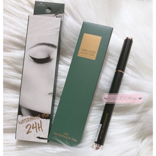 Kẻ mắt Vacosi Waterproof 24H Pen