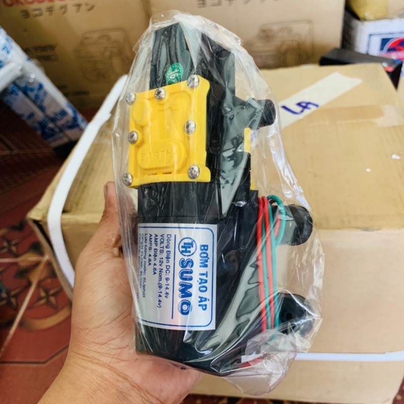 BƠM MINI DÙNG RỬA XE VÀ BÌNH XỊT ĐIỆN