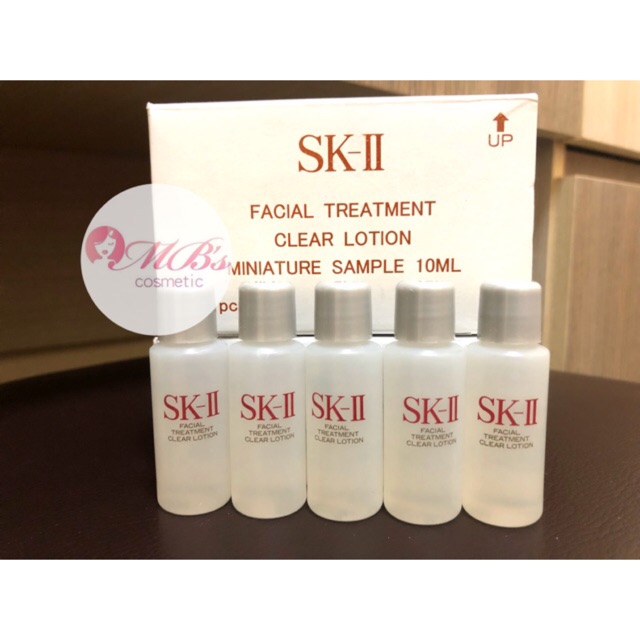 (DATE 06/2021) NƯỚC HOA HỒNG SKII FACIAL TREATMENT CLEAR LOTION 10ML