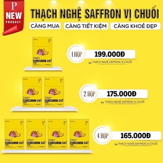 THẠCH NGHỆ SAFFARON VỊ CHUỐI