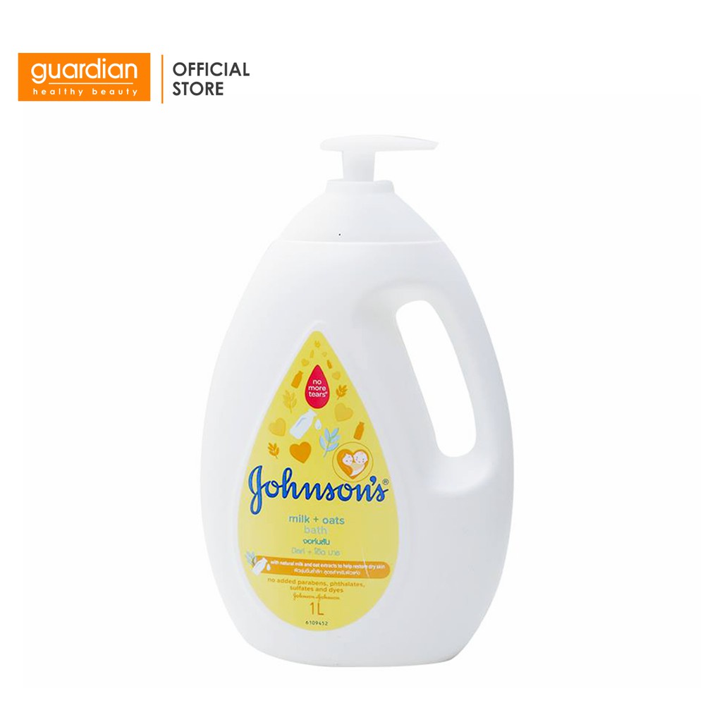 Sữa tắm Johnson's Baby chứa sữa và yến mạch 1000ml