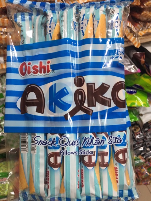 Bánh Ống / Quế Kem có nhân Oishi Akiko / 4 hương vị / Socola / Sữa / Sầu riêng / Phô Mai | BigBuy360 - bigbuy360.vn