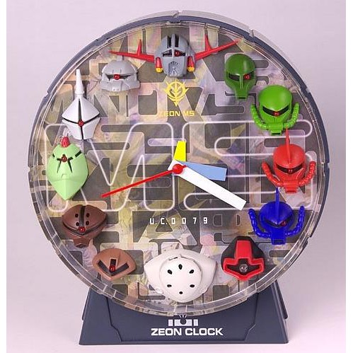 Mô hình Đồng hồ báo thức Gundam 3D Clock Zeon Clock