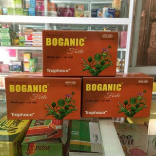 GIẢI ĐỘC GAN MEN GAN BOGANIC FORTE HỘP 50 VIÊN