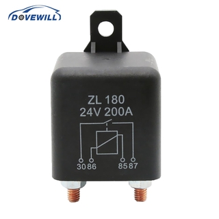 Rơ Le 4 Cổng On / Off 24v 200a Cho Xe Ô Tô / Tàu Thuyền