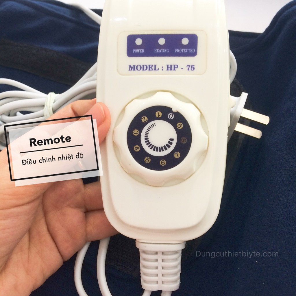 Đai quấn nóng giảm mỡ bụng Heating Pad - đai đơn
