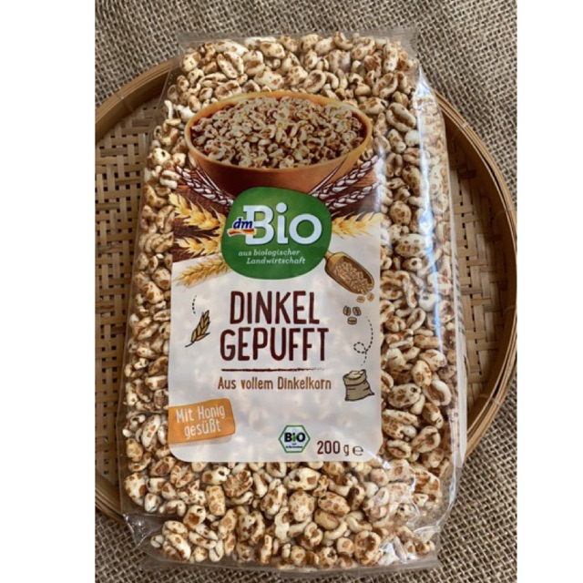 Bỏng lúa mỳ mật ong hữu cơ của Đức