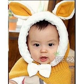 Freeship 99k TQ_mũ choàng tai thỏ