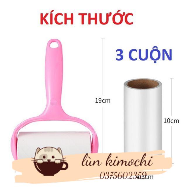 Cây lăn bụi, lăn lông chó mèo cầm tay xuê dính