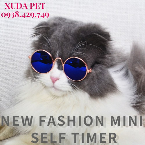 [SHOPEE TRỢ GIÁ] MẮT KÍNH SÀNH ĐỊU CHO CHÓ MÈO XUDAPET - XDP01MK