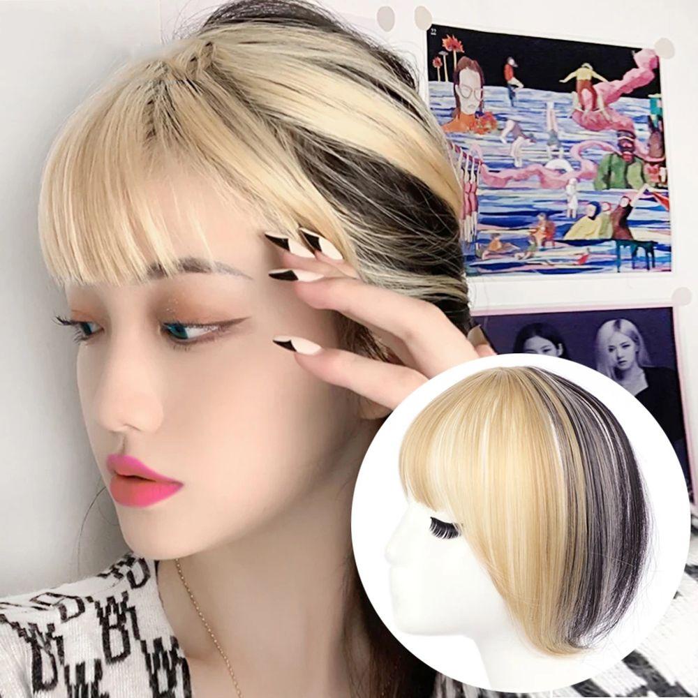 Tóc Mái Giả 3D Bằng Sợi Tổng Hợp Dành Cho Nữ