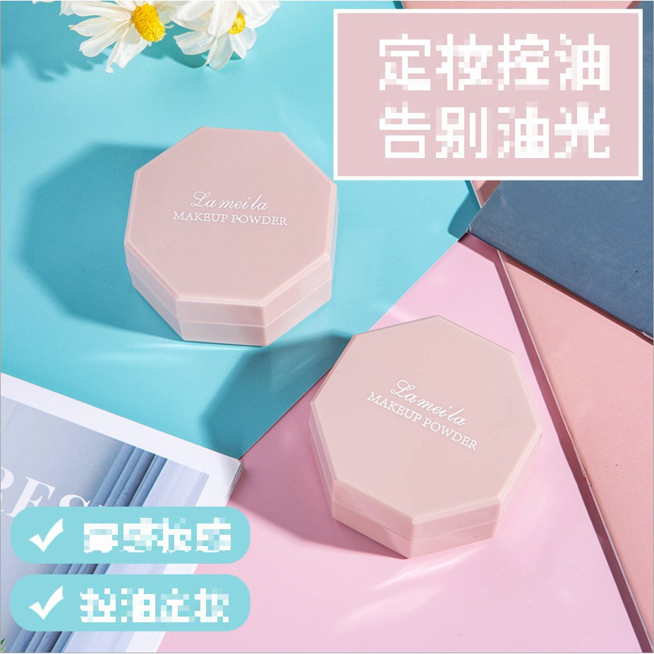 Phấn Phủ Dạng Bột Lameila 5052 Lục Giác Hồng Chính Hãng Nội Địa | BigBuy360 - bigbuy360.vn