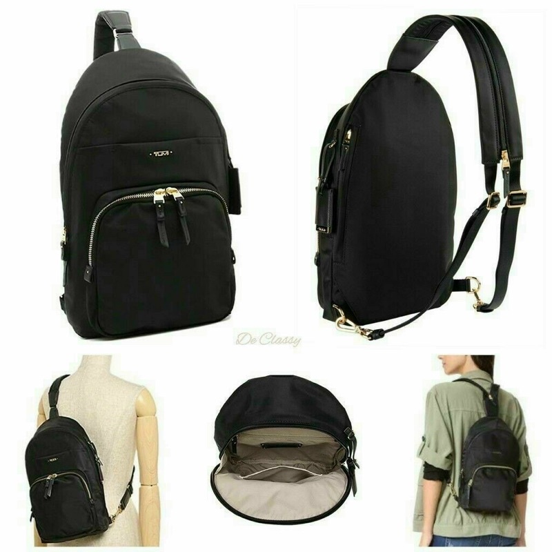 TNS - Balo Sling bag Tumie Nadia Convertible màu đen