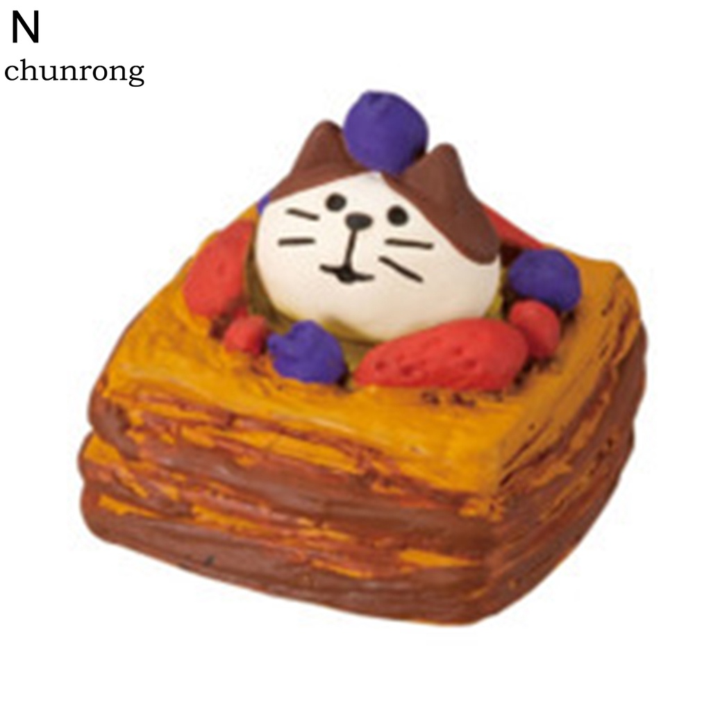 Mô hình mèo ngộ nghĩnh đáng yêu để trang trí nhà cửa