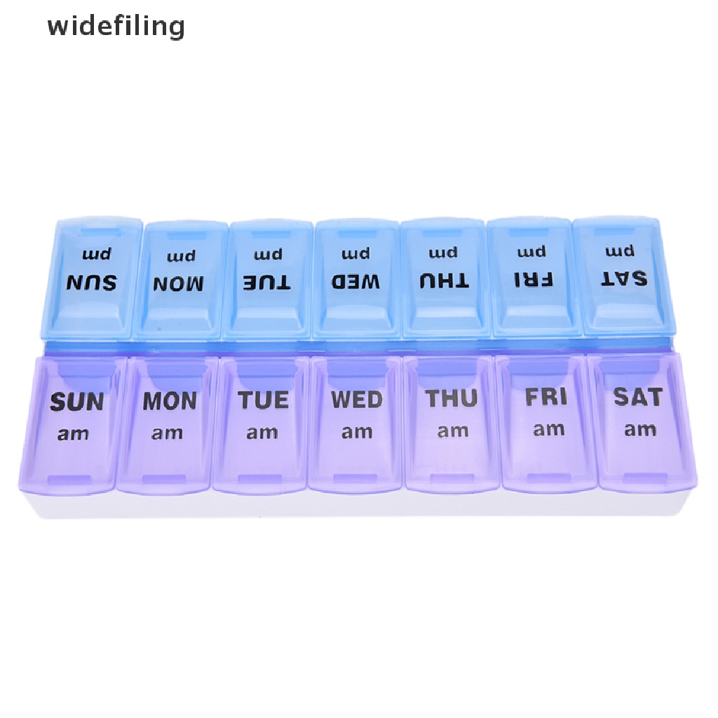 Hộp Đựng Thuốc 7 Ngày Trong Tuần Mang Đi Tiện Dụng