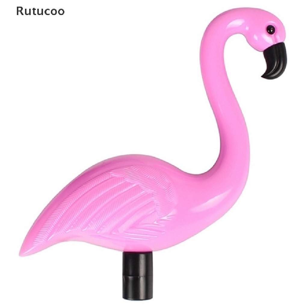 Rutucoo 3Lamps/Drag New Led Solar Power Flamingo Lawn Garden Stake Landscape Outdoor VN