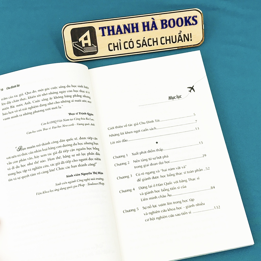 Sách - Tôi Đã Đi Du Học Bằng Học Bổng Như Thế Nào? - Thanh Hà Books HCM
