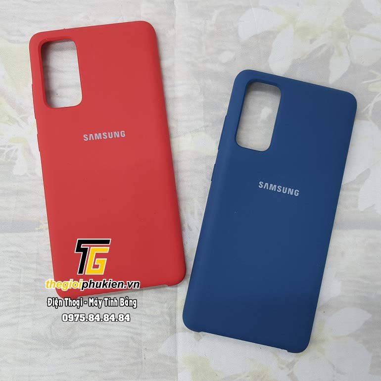 Ốp lưng Samsung S20 FE silicon cao cấp mịn chống bám bẩn