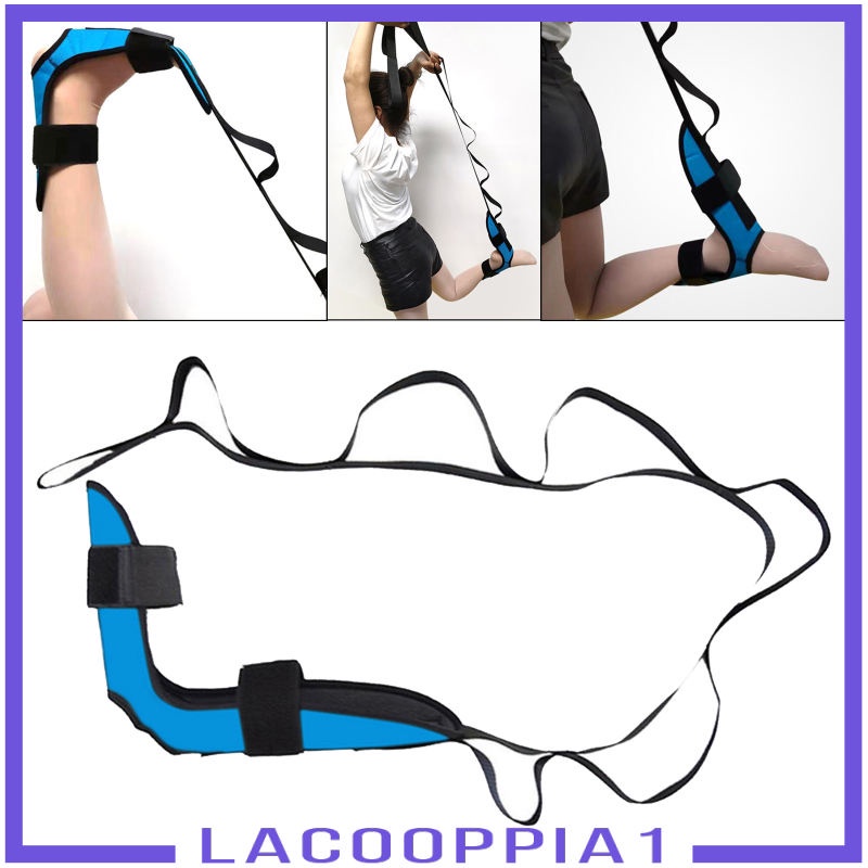 [Lacooppia1] Dây Đai Co Giãn Kháng Lực Tập Chân Yoga Giảm Đau Nửa Chân
