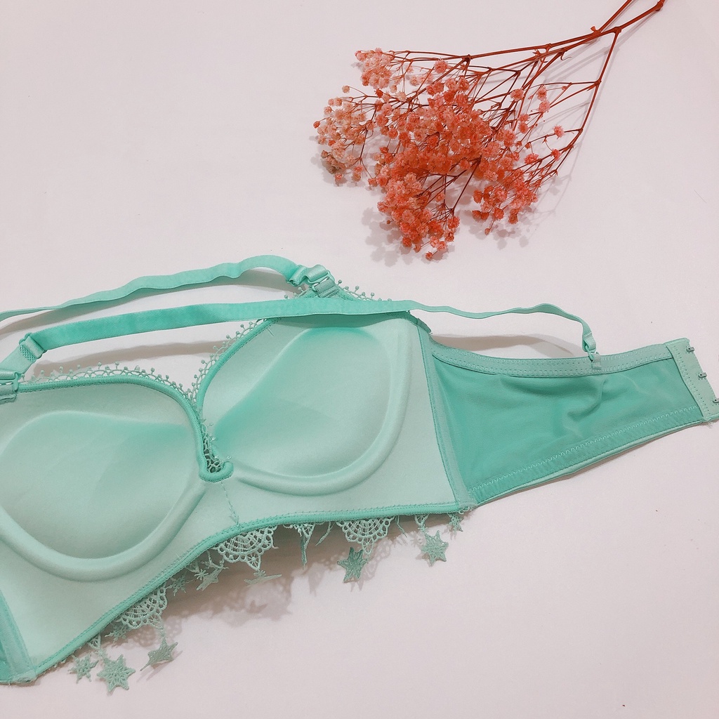 Bộ đồ lót nữ mút dày dây chéo mút dày siêu nâng ngực (LD-03)