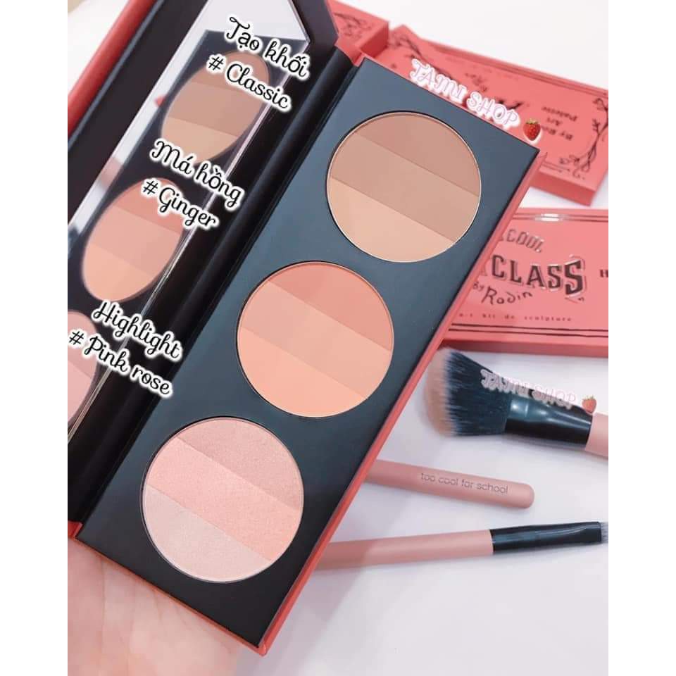 Bảng màu highlight + má hồng TOO COOL FOR SCHOOL