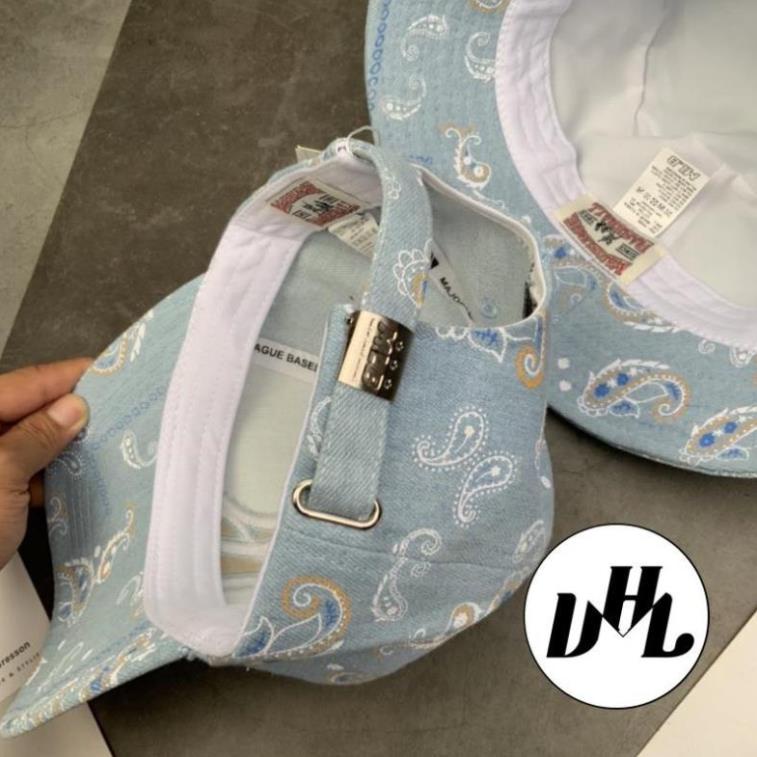 Combo Mũ Jean Denim Hoạ Tiết Thêu NY full tem ML B Thời Trang Cao Cấp