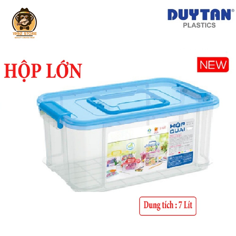 Hộp Quai Matsu Lớn Duy Tân 7200 ml (33 x 21 x 15 cm) No -1126 . Nhựa PP chính phẩm cao cấp , an toàn khi đựng thực phẩm.