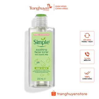 Nước hoa hồng Simple Soothing Facial Toner