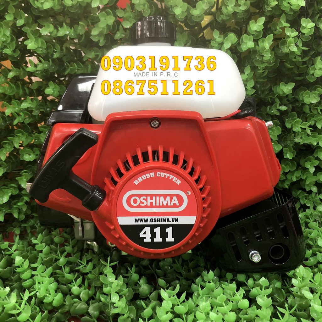 Động cơ máy cắt cỏ 2 thì Oshima 411