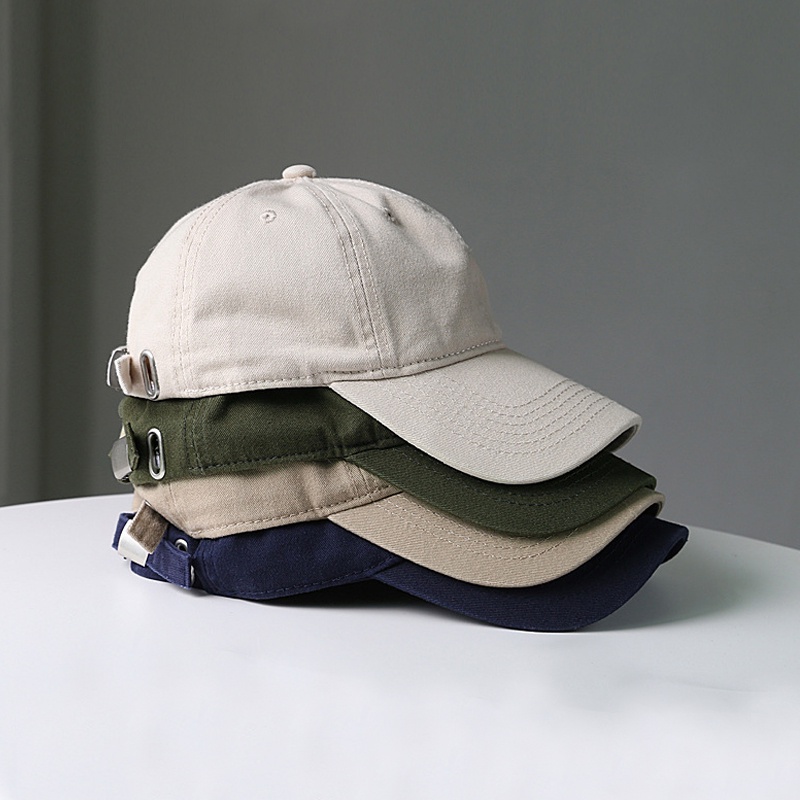 Mũ lưỡi trai cotton phong cách hip hop thời trang cho nam và nữ