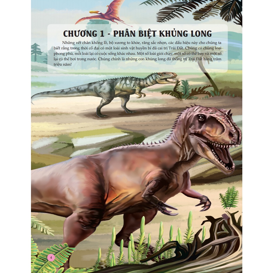 Sách - Bách khoa toàn thư tìm hiểu về trái đất - Vương quốc khủng long