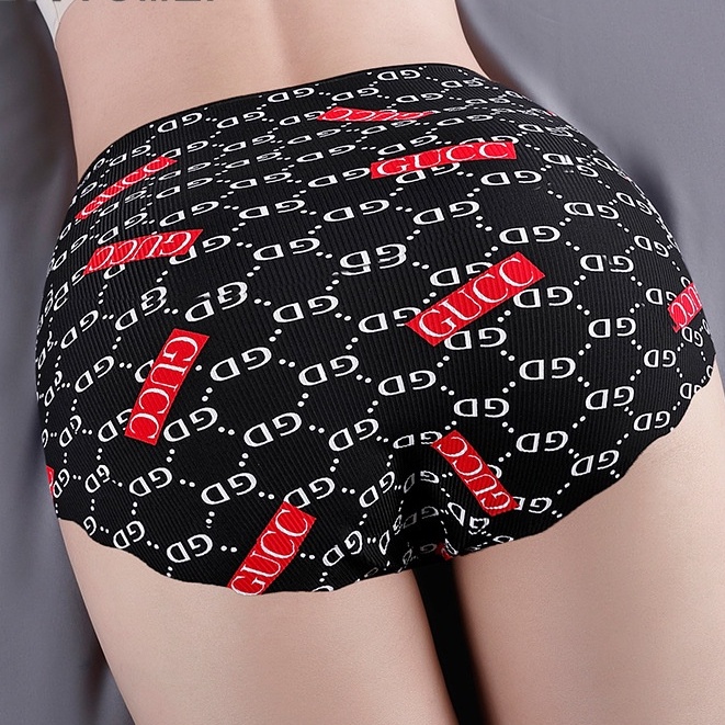 Băng Cạp Cao TZ001#Quần Lót Boxer Không Đường May Thoáng Khí Phong Cách Hipster Thời Trang Cho Nữ 9025