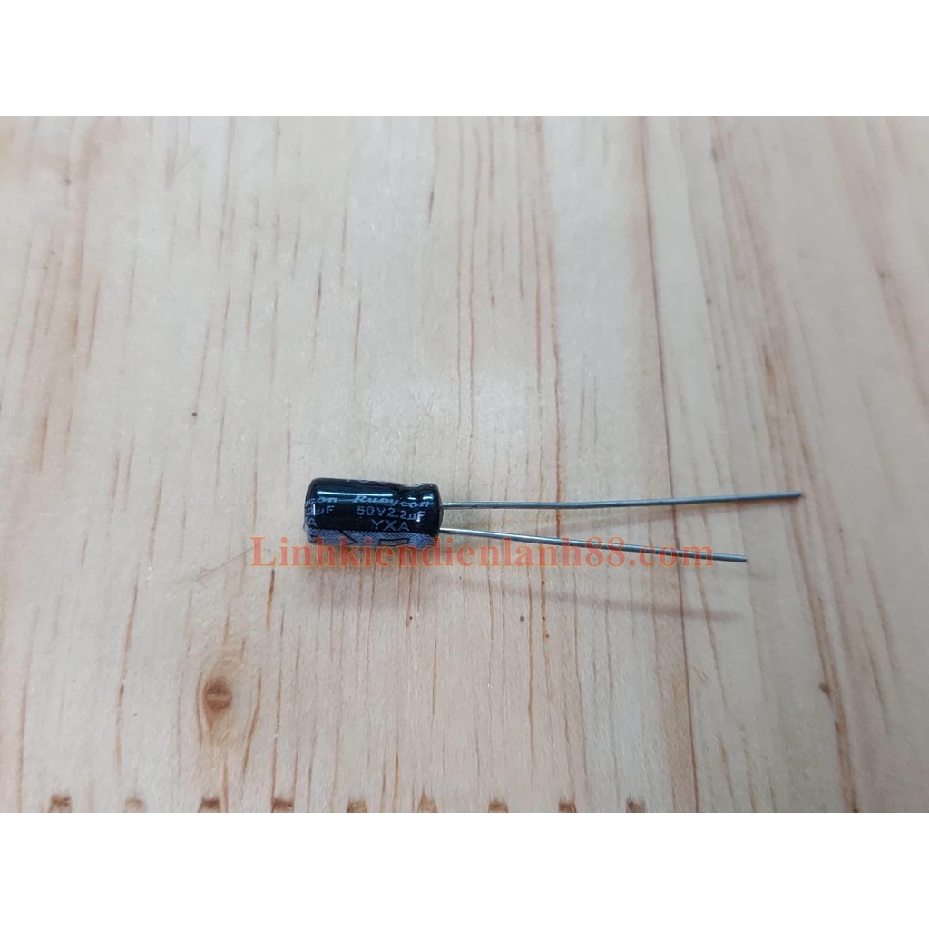 20 cái Tụ hóa 2.2uf 50v tần số cao mới 100%