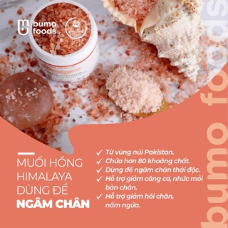 Muối hồng Himalaya dùng để ngâm chân thải độc (Hộp 1kg)