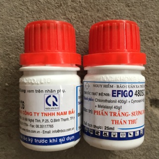 Efigo- Chế phẩm trừ bệnh đốm lá, sương mai, thán thư.