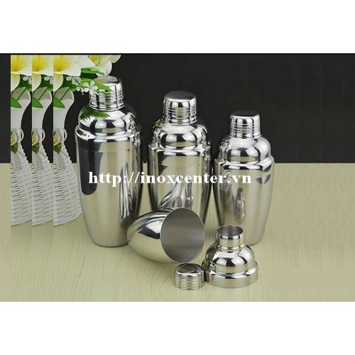 Bình lắc pha chế Rượu, Café, Cocktail – Bình Shaker pha chế Inox