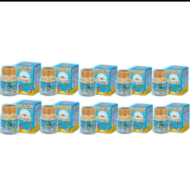 Combo 10 Lọ Yến Sào Khánh hòa Sanest Kids - lọ 62ml