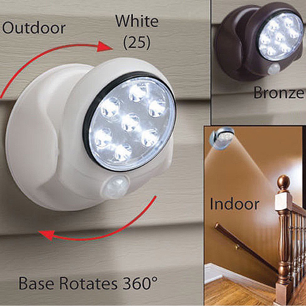 ĐÈN CẢM ỨNG  XOAY 360 ĐỘ TỰ ĐỘNG SÁNG KHI CÓ NGƯỜI ĐI QUA , CẢM ỨNG BIẾN CHUYỂN ĐỘNG BAN ĐÊM - MIKO.Flagship Store