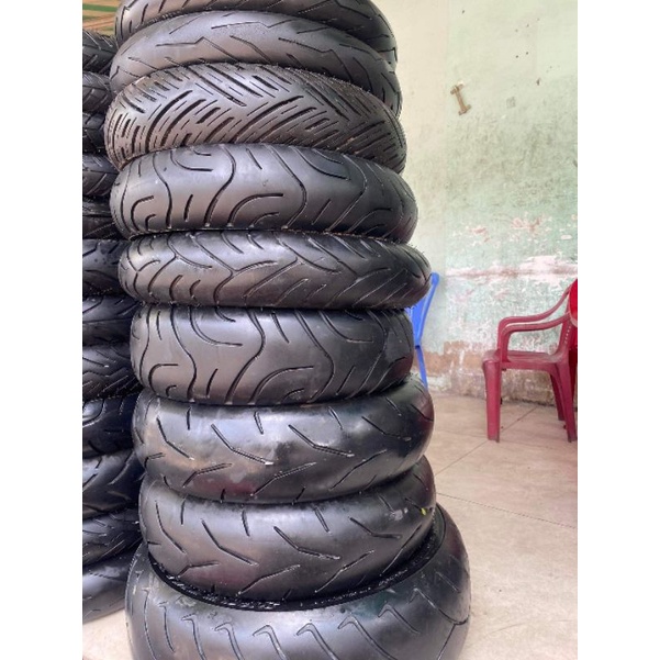 Vỏ lốt xe máy không ruột. tube less. mâm 14 tay ga size từ 70...đến...140 hàng cũ tháo xe còn đẹp giá rẻ