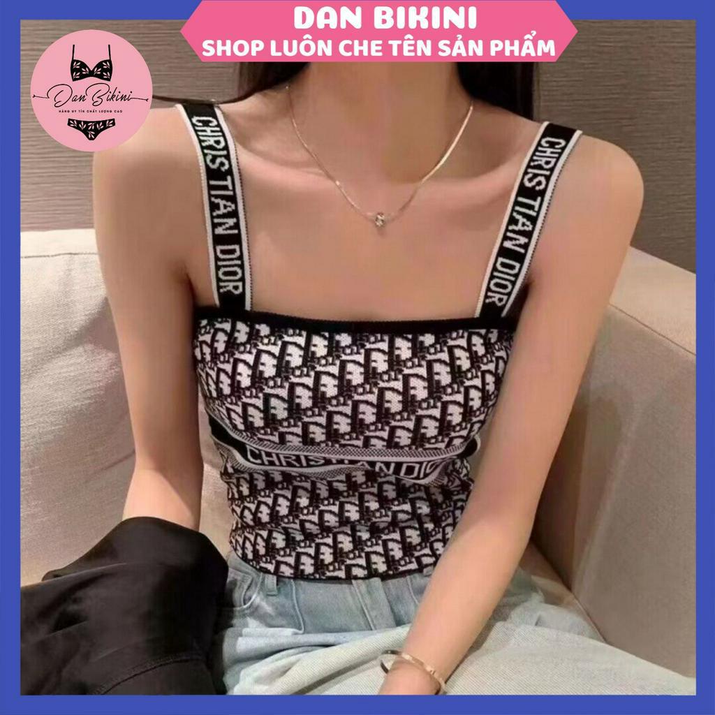 Áo Bra Dori Thiết Kế Dây Dệt Kim Lụa Lạnh Ôm Dáng Vừa Vặn MÃ 715