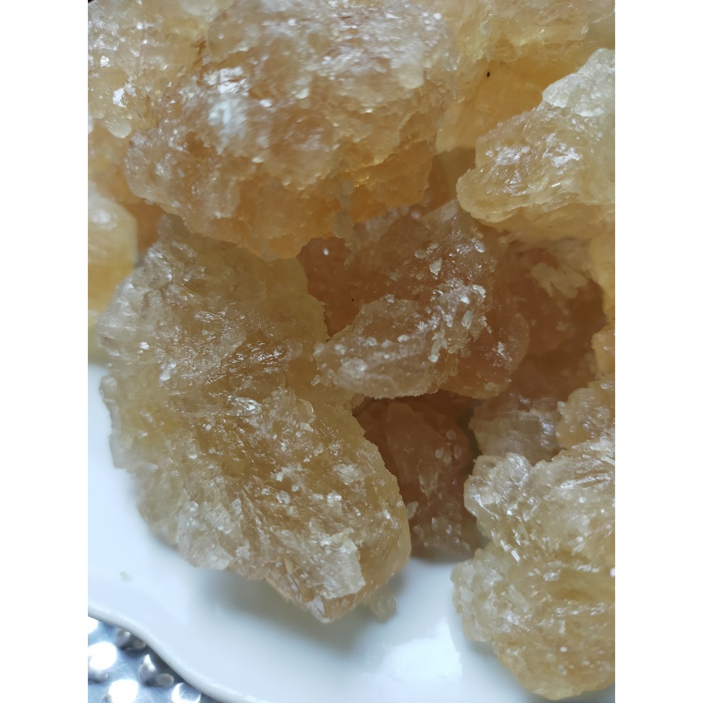 Đường phèn Quảng Ngãi chính hiệu (màu vàng) nấu từ nguyên liệu đường mật mía rất thơm, vị ngọt thanh (gói 1kg) | BigBuy360 - bigbuy360.vn