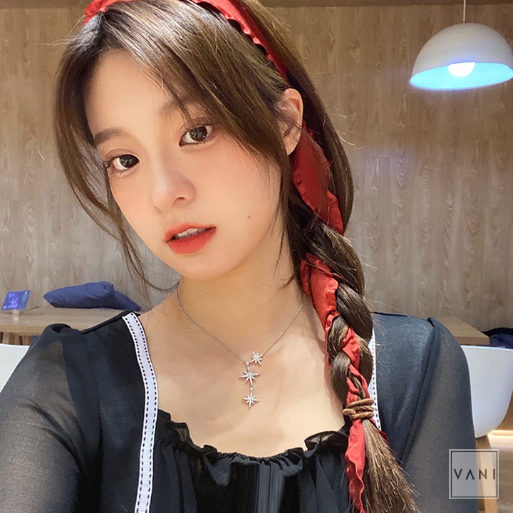 Băng Đô Cài Tóc Nữ Dây Dài, Kiểu Nhún Bèo Cổ Điển - Vani Store