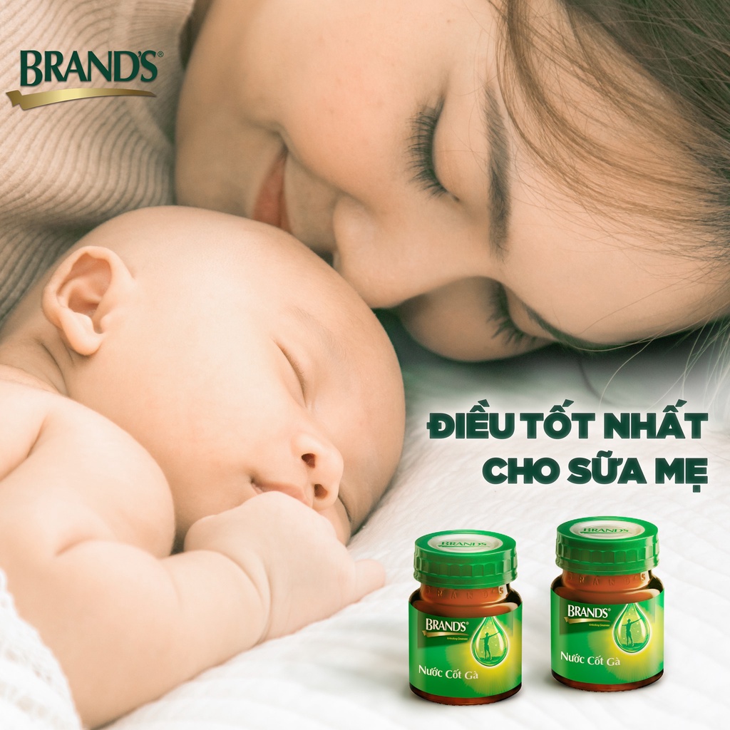 Nước Cốt Gà Brand's 70 ml (6 hủ) Thái lan date mới