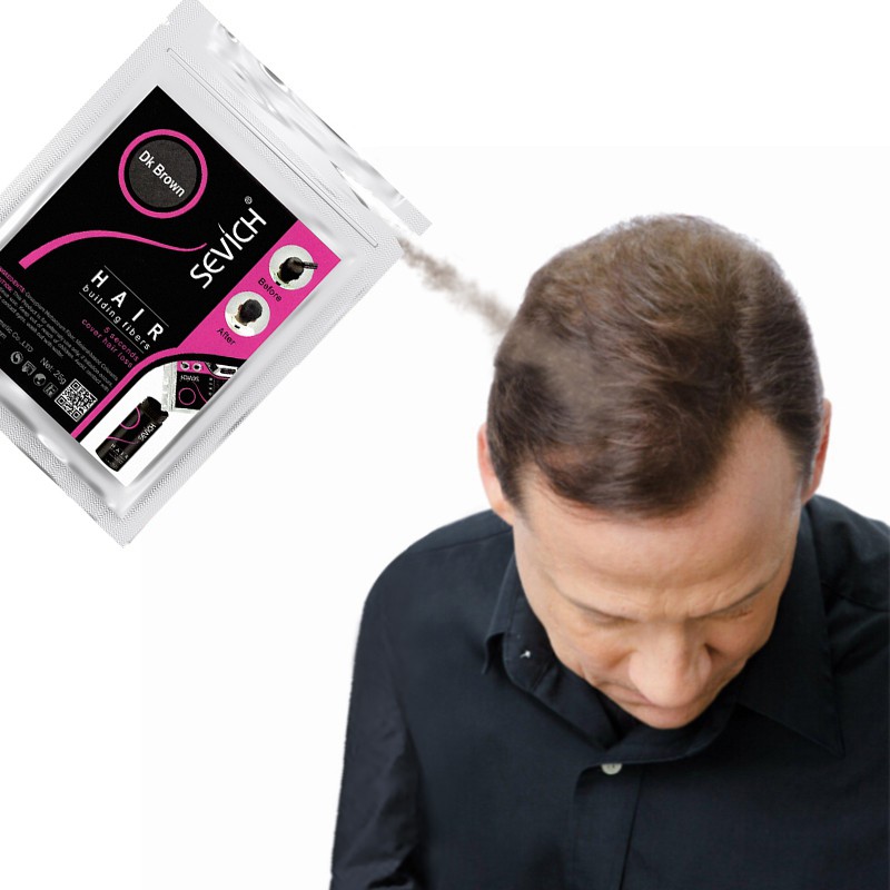 Bột phủ dày tóc hói tóc thưa SEVICH Hair 25g
