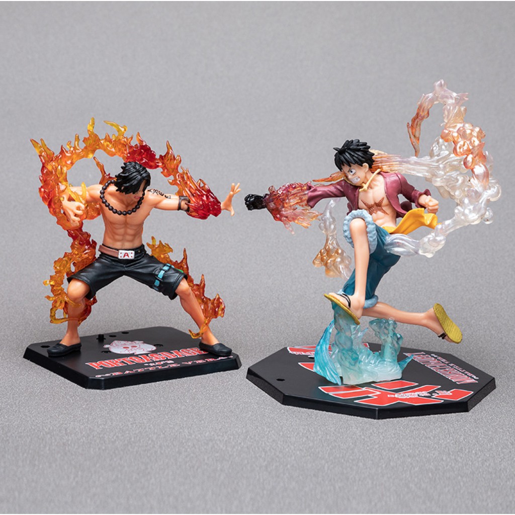 (Sẵn VN) Mô hình 2 anh em Luffy , Ace và Sanji , Zoro truy tìm kho báu hải tặc - Attack styling Battle Ver  - One piece