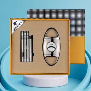 Set phụ kiện 2 món chính hãng Cohiba nhãn hiệu đến từ Cuba T14