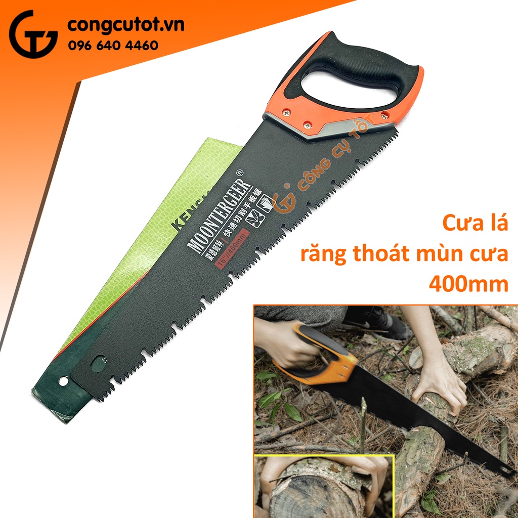 Cưa lá răng thoát mùn bàng thép mangan MN65